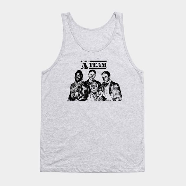 the a team Tank Top by RetroScribbles